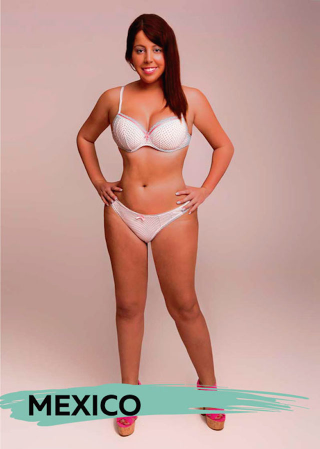 Illustration for article titled Una mujer y 18 retoques de Photoshop: asĂ se percibe la belleza en cada paĂs